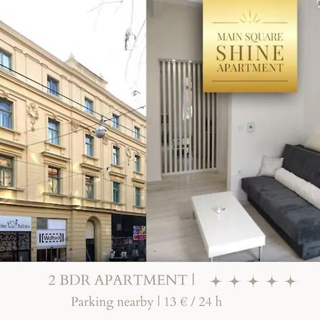 Luxurios And Historic Apartment "Shine" - Right On The Main Square Zagreb Luaran gambar