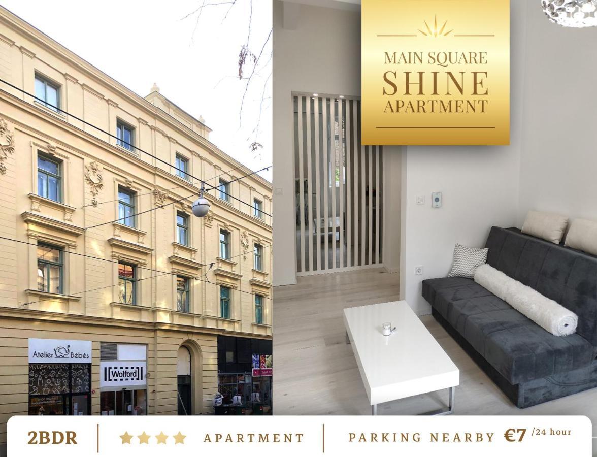 Luxurios And Historic Apartment "Shine" - Right On The Main Square Zagreb Luaran gambar