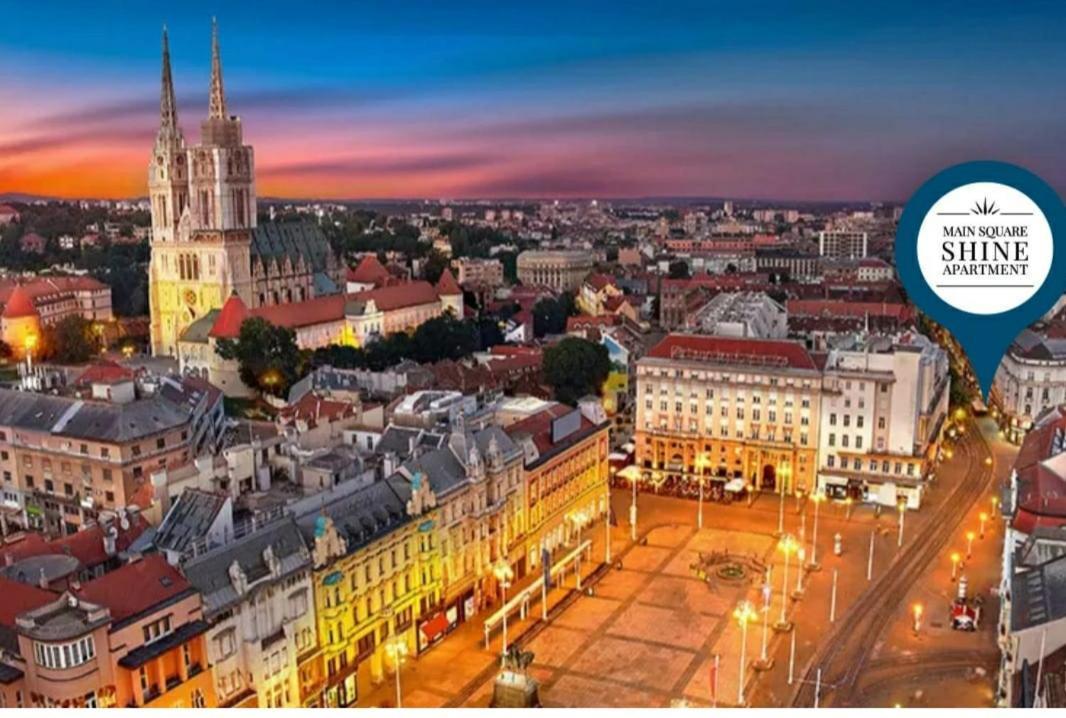 Luxurios And Historic Apartment "Shine" - Right On The Main Square Zagreb Luaran gambar
