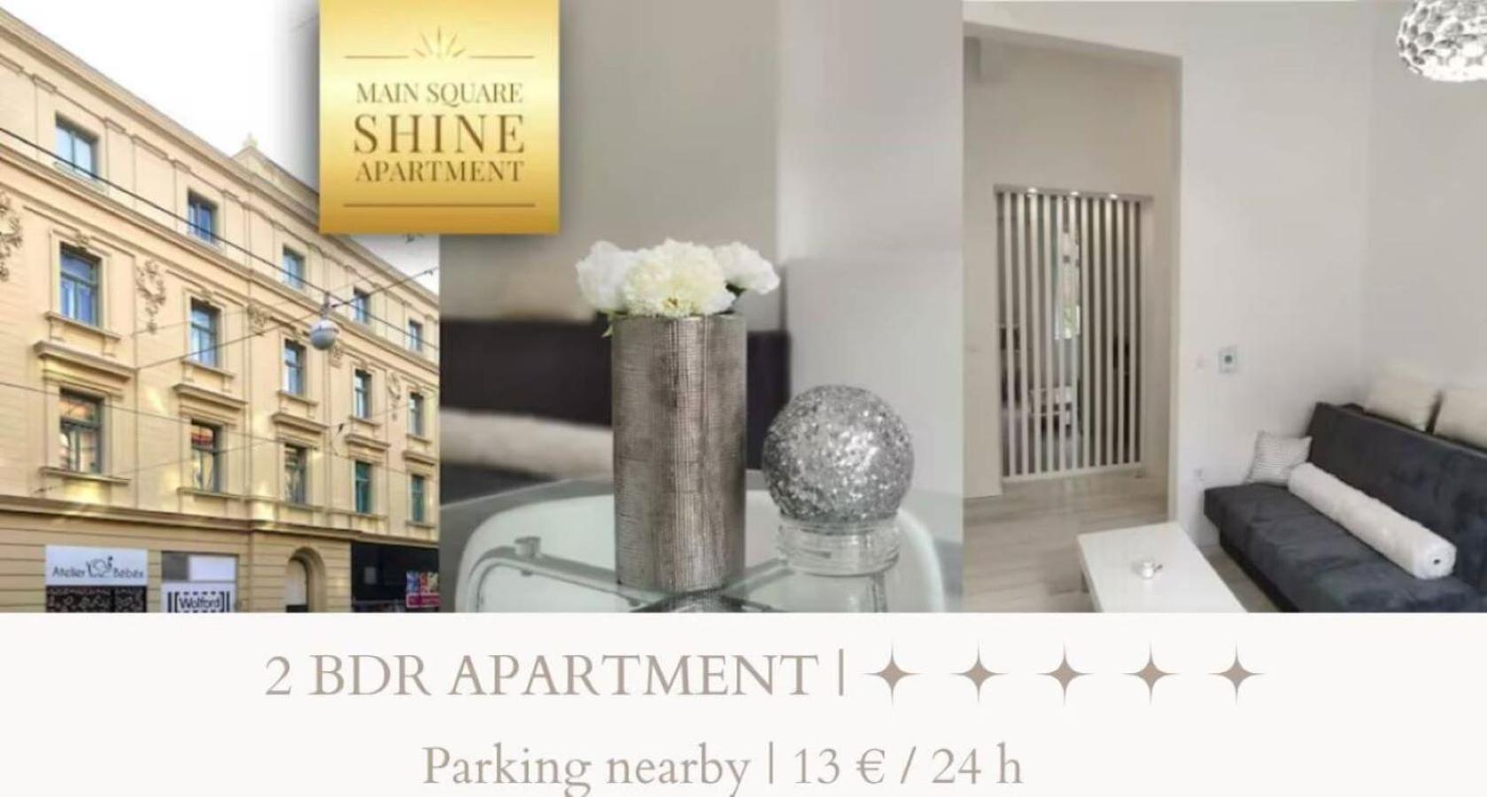 Luxurios And Historic Apartment "Shine" - Right On The Main Square Zagreb Luaran gambar